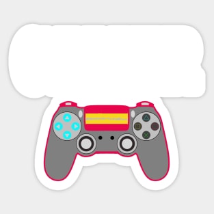 Gamer Gaming Games Iconic Tees Sticker